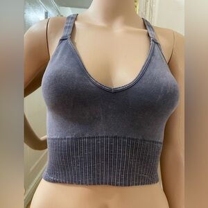 Free people movement Women's Gray top